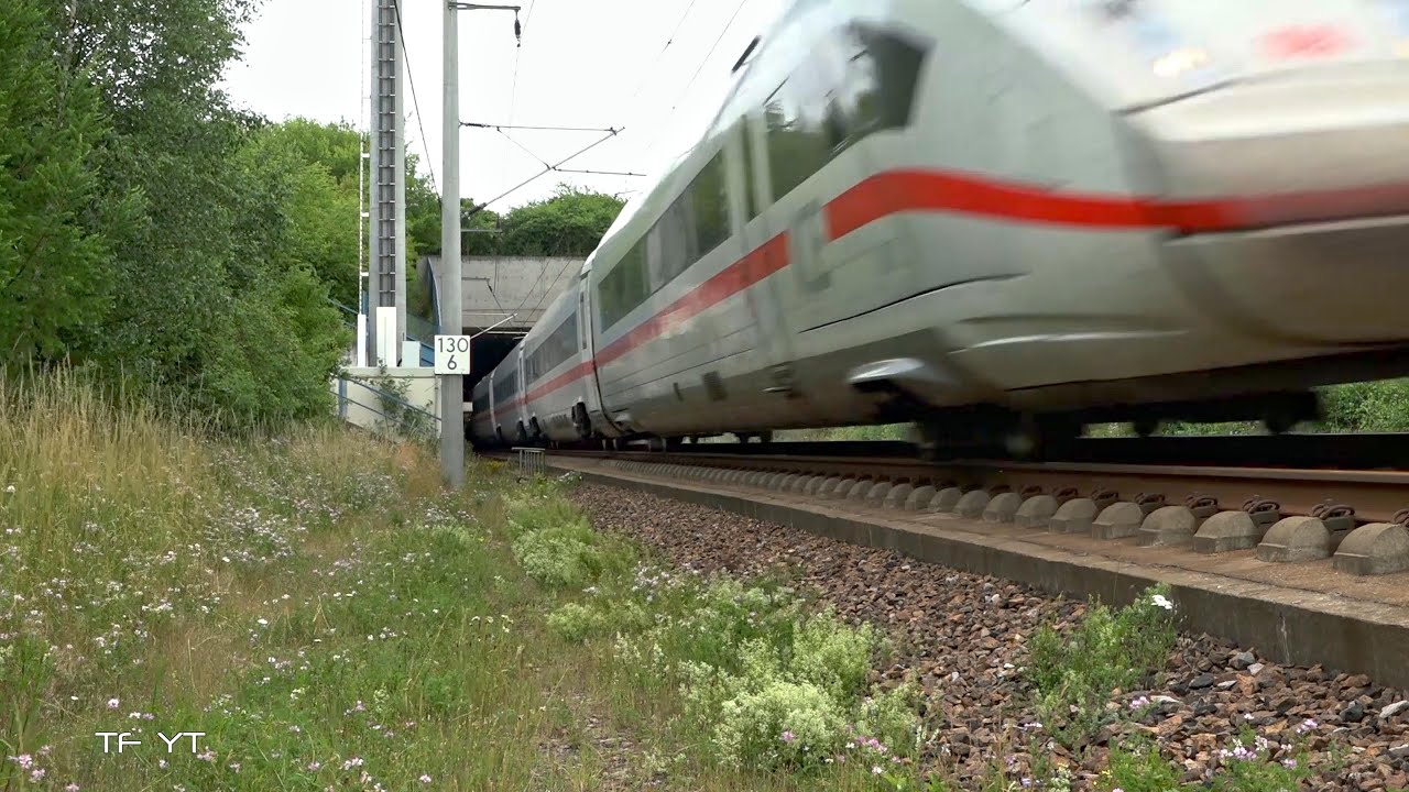 Best Sound - Highspeed At Tunnel - #train #highspeedtrain #germany #sound