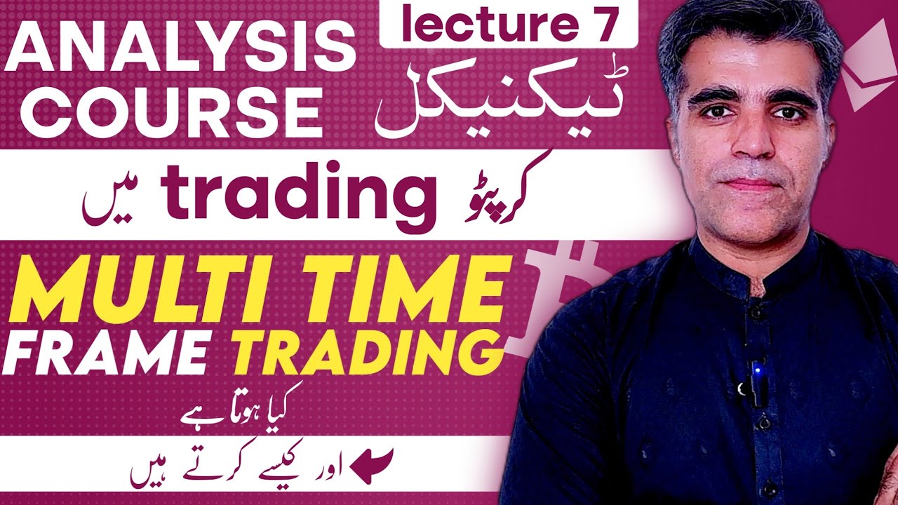 Free Crypto Technical Analysis Course in Urdu Hindi - Multi Time Frame or Top Down Analysis