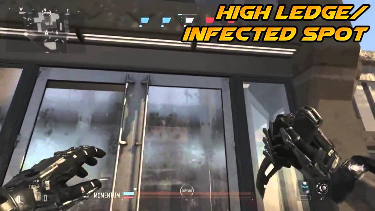 14 Riot Spots & Glitches! - Advanced Warfare (Jumps, Hiding & Infected Spots After Patch)