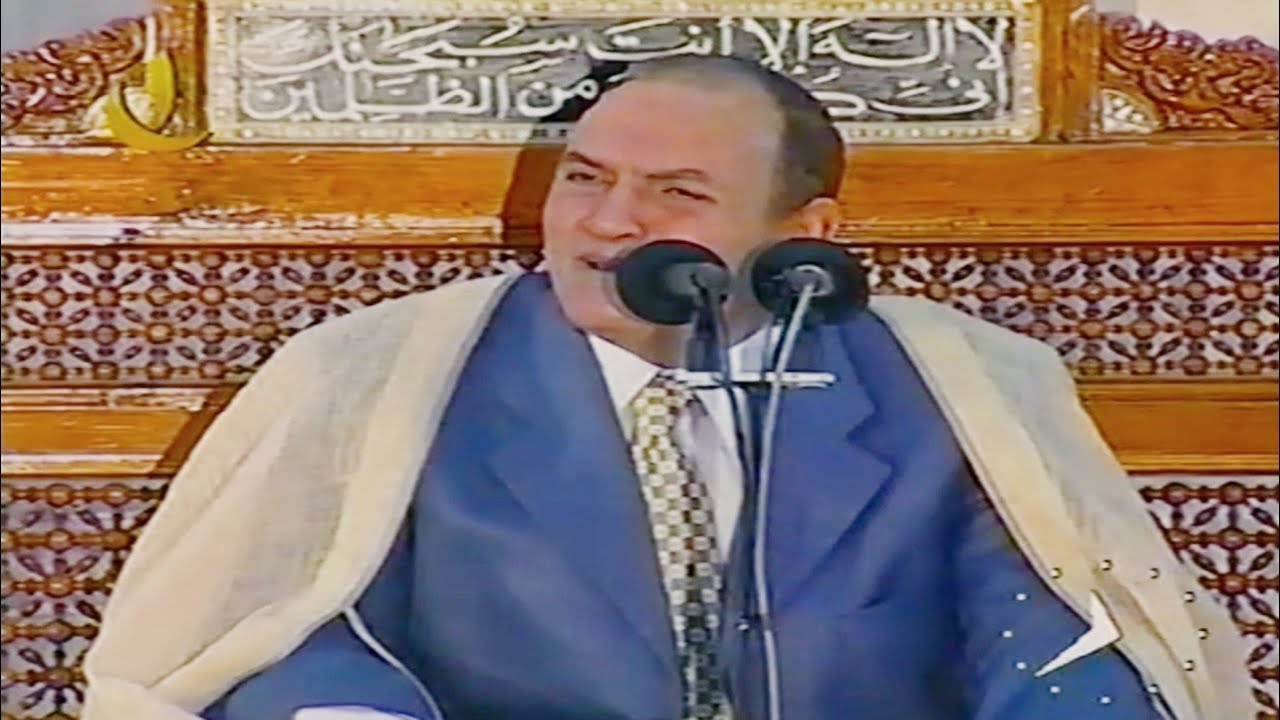 فيديو نادر - القارئ الطبيب أحمد نعينع - سورتي الأحزاب والعاديات - إبداع لا يوصف