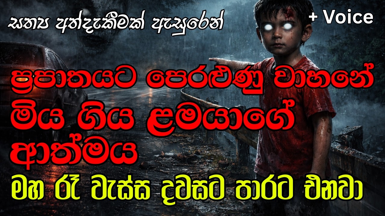 මහා රෑ පාරට එන ළමයාගේ ආත්මය | #holman #holmankatha #ketikatha #newkatha #holman_katha #sinhalakatha