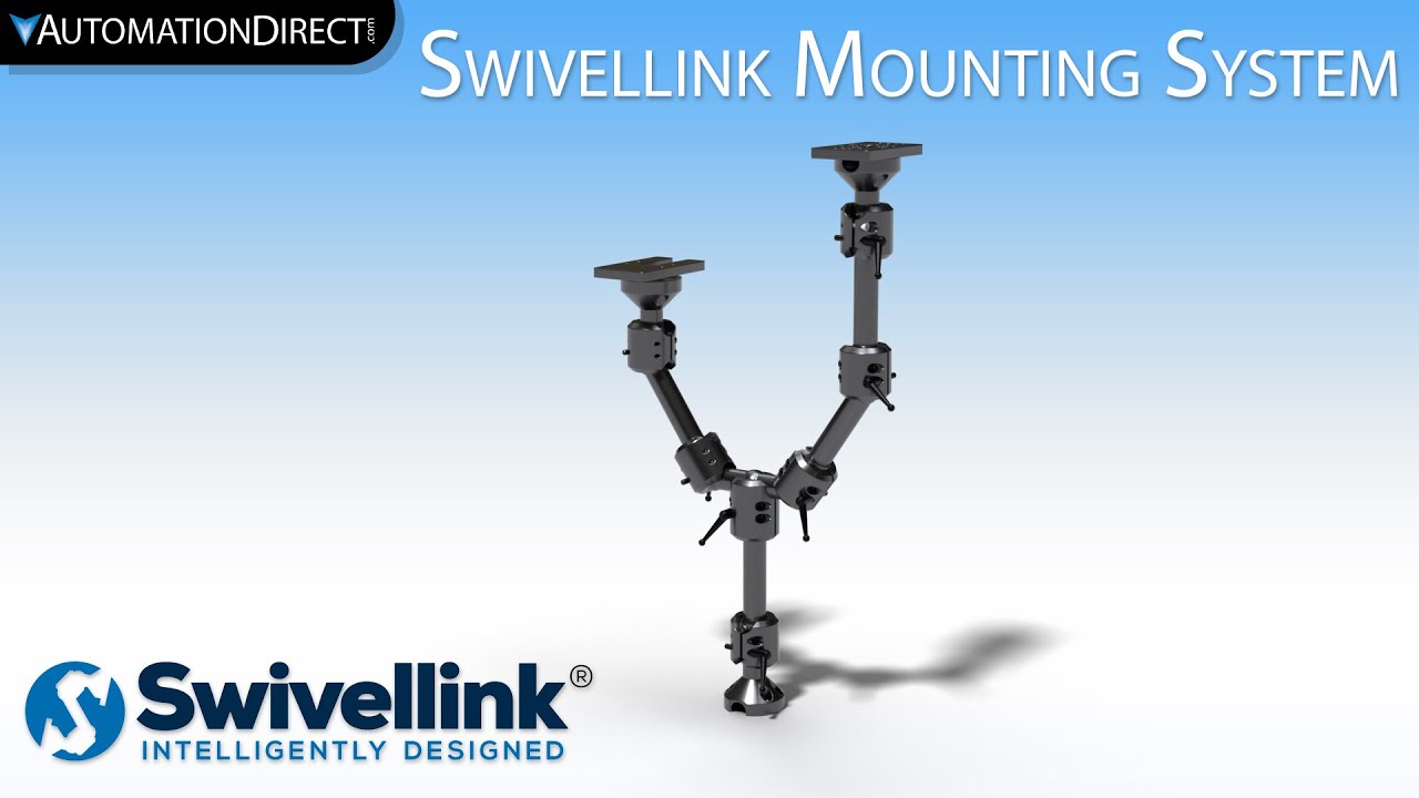 Swivellink device mounting systems for identification products - from AutomationDirect