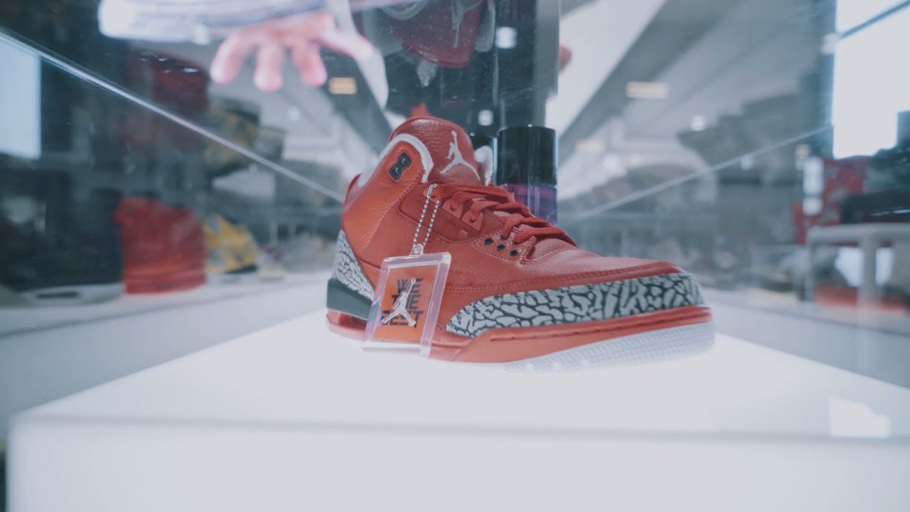 Showcasing RARE DJ Khaled Air Jordan 3 “Grateful” @ Sneakerness Cologne 2017 (4K) - Crep Protect