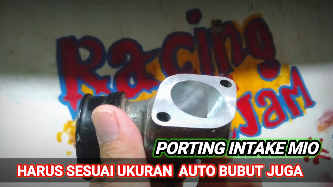 AKHIRNYA KELAR JUGA INTAKE MIO STANDAR PORTING‼️JANGAN SAMPE SALAH PORTING YA CUY