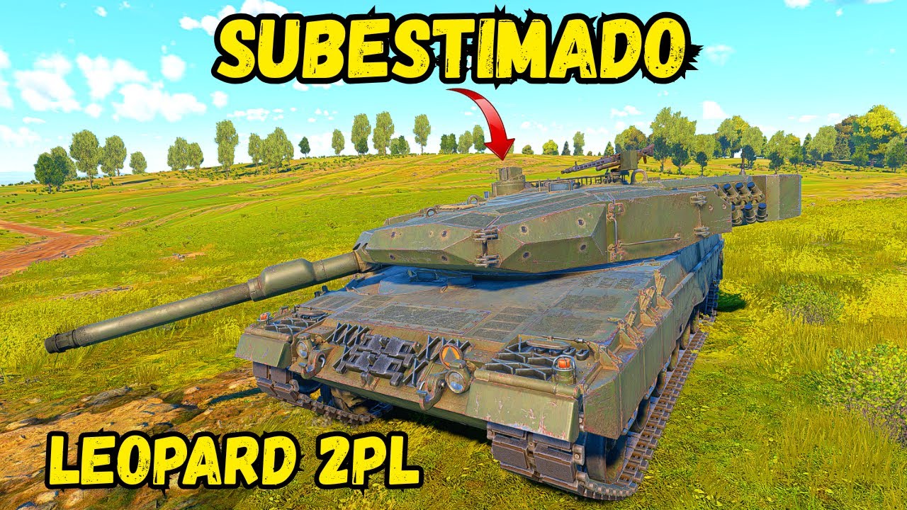 LEOPARD 2PL NO WAR THUNDER – Blindado Moderno e Letal