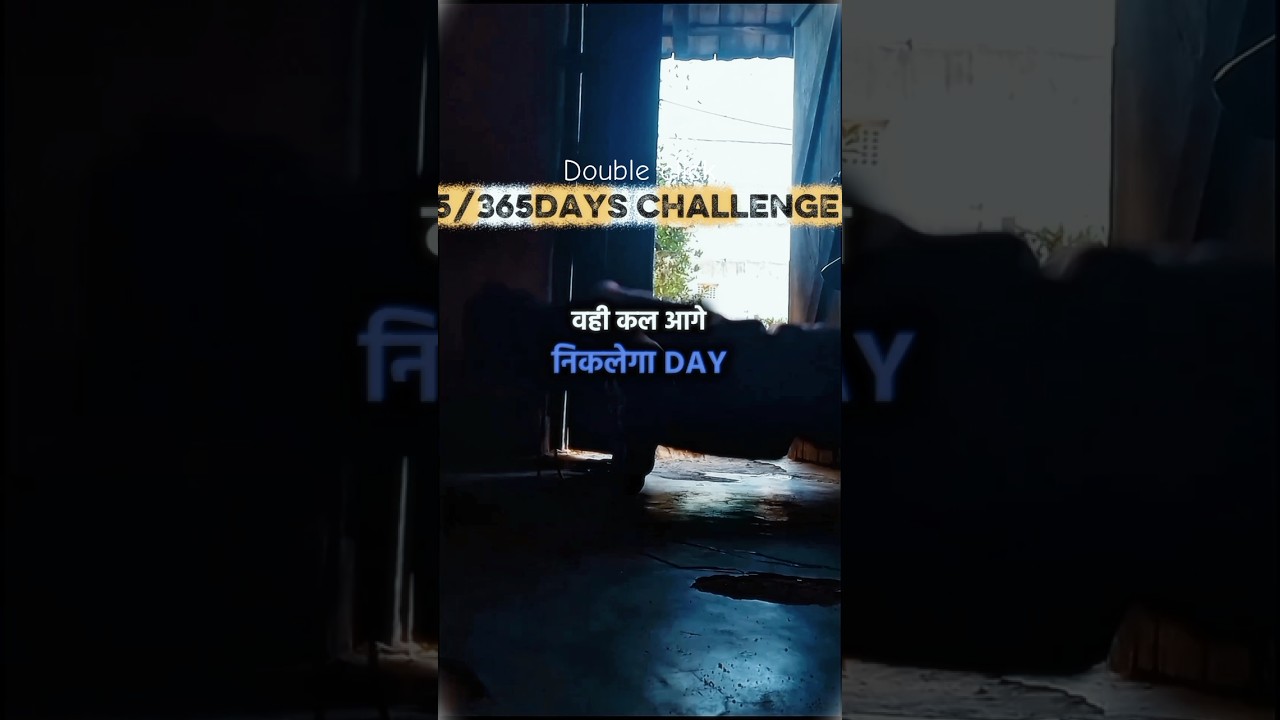 Day 5 🔥 | 365 Days Challenge | One Year Self Improvement Journey | Hindi
