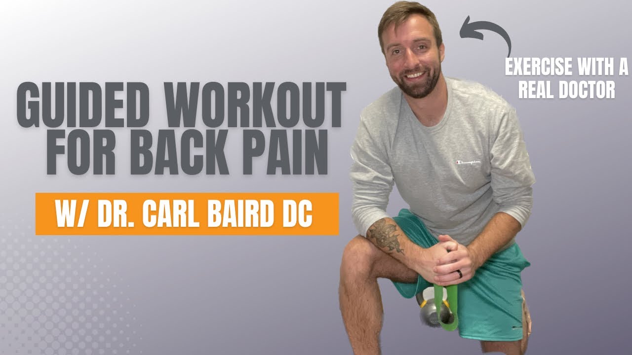 Guided 30 Minute Strength Workout For Low Back Pain | Level 2