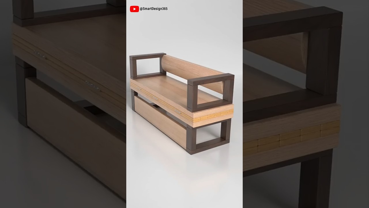 Multifunctional folding chair design #design#Furniture Design