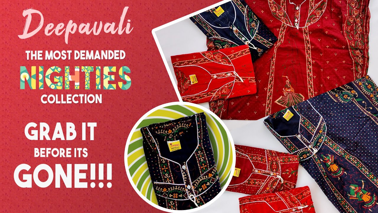 New Cotton Nighty Collections/Affordable rates/Batik/Zip/Button #nighty #cottonnighty #lowestprices