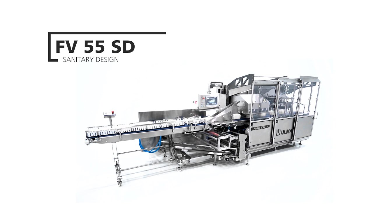 Envolvedora FLOW-VAC® FV 55 SD de diseño higienizable para carne al vacío