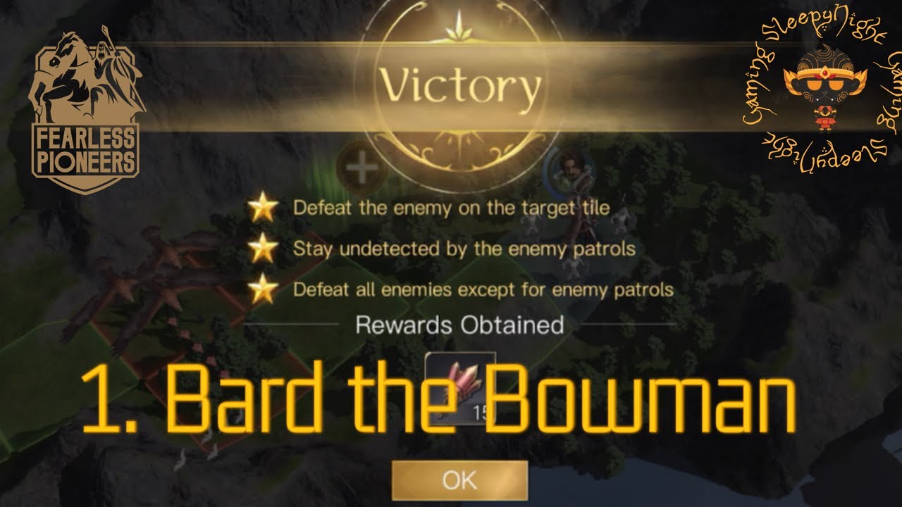 [3 ⭐️] 1. Bard the Bowman - ✨Yule 2023 ✨LOTR Rise to War 2.0