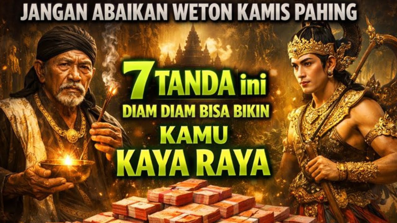 MERINDING !! TERUNGKAP JIKA KAMU LAHIR DIHARI KAMIS PAHING.7 TANDA INI BIKIN REZEKIMU NGALIR DERAS