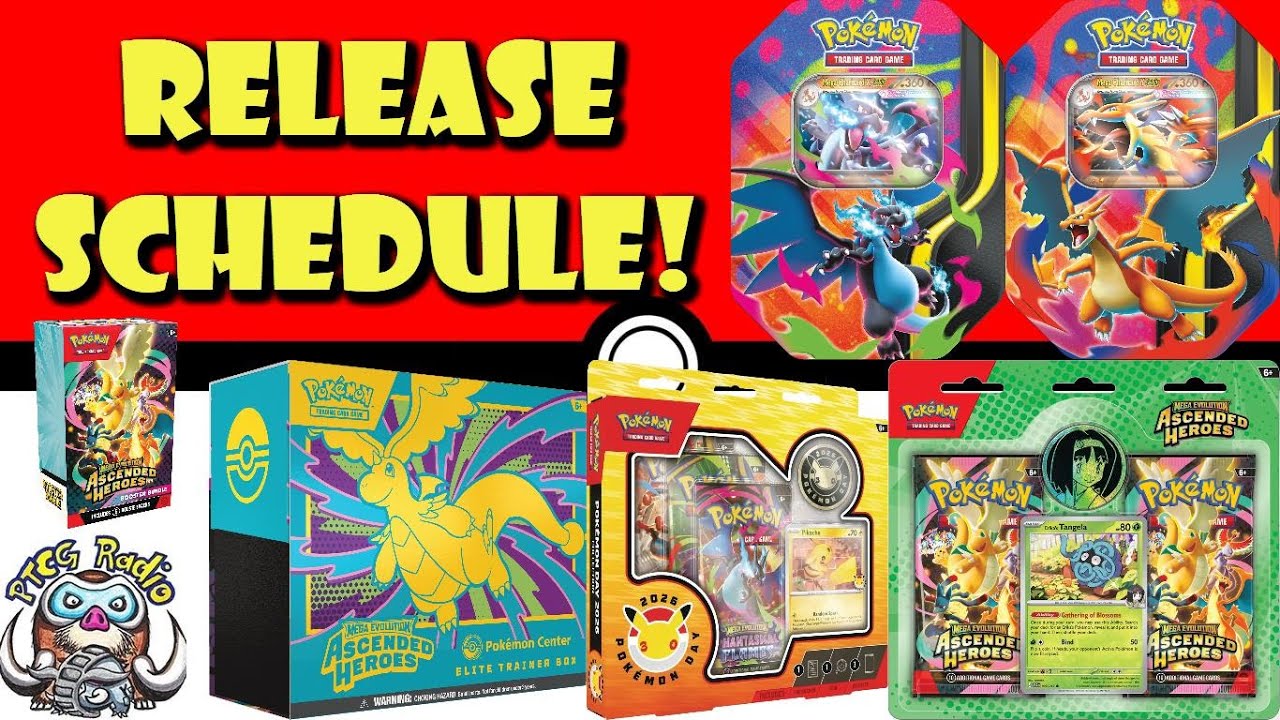 Полное расписание выхода карточной игры Pokémon TCG! Большое обновление! Столько всего нового! (Р...