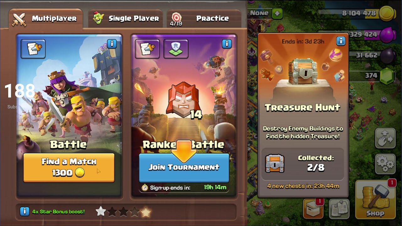 Upgrading my Home Village in Clash of Clans