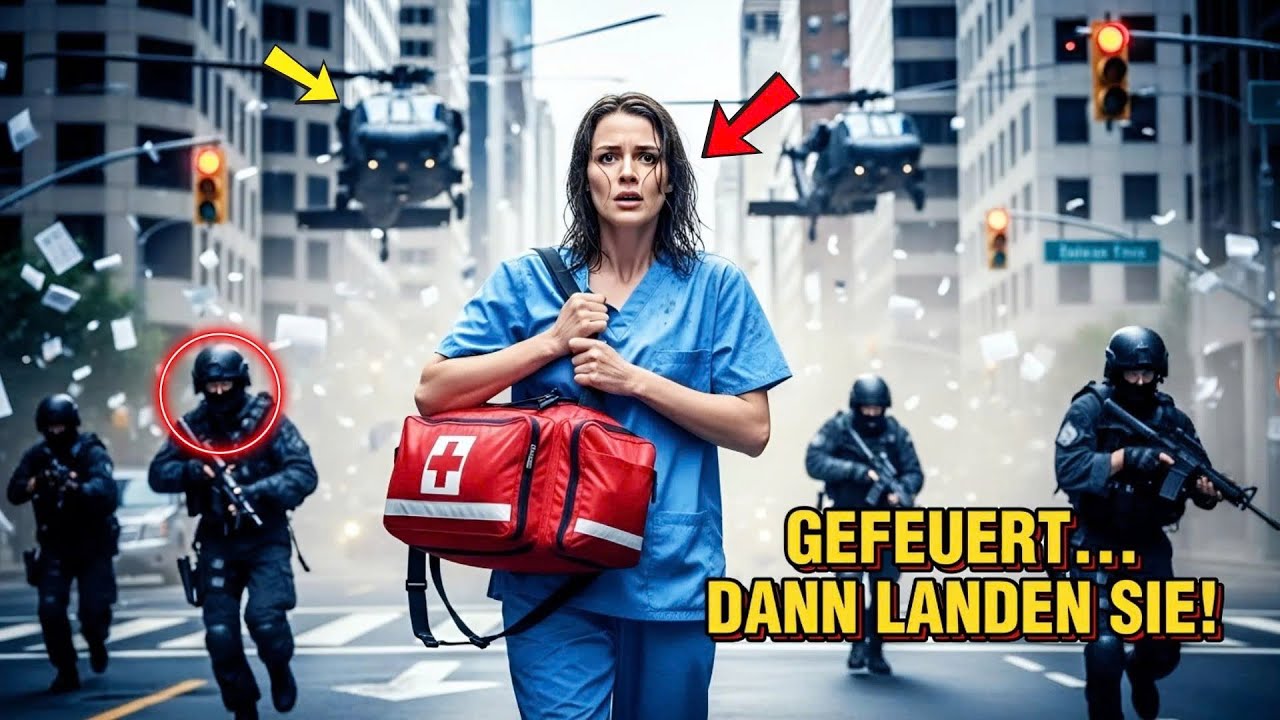 Gefeuert auf dem Heimweg – bis zwei Helikopter landeten und schrien „Wo ist die Krankenschwester“