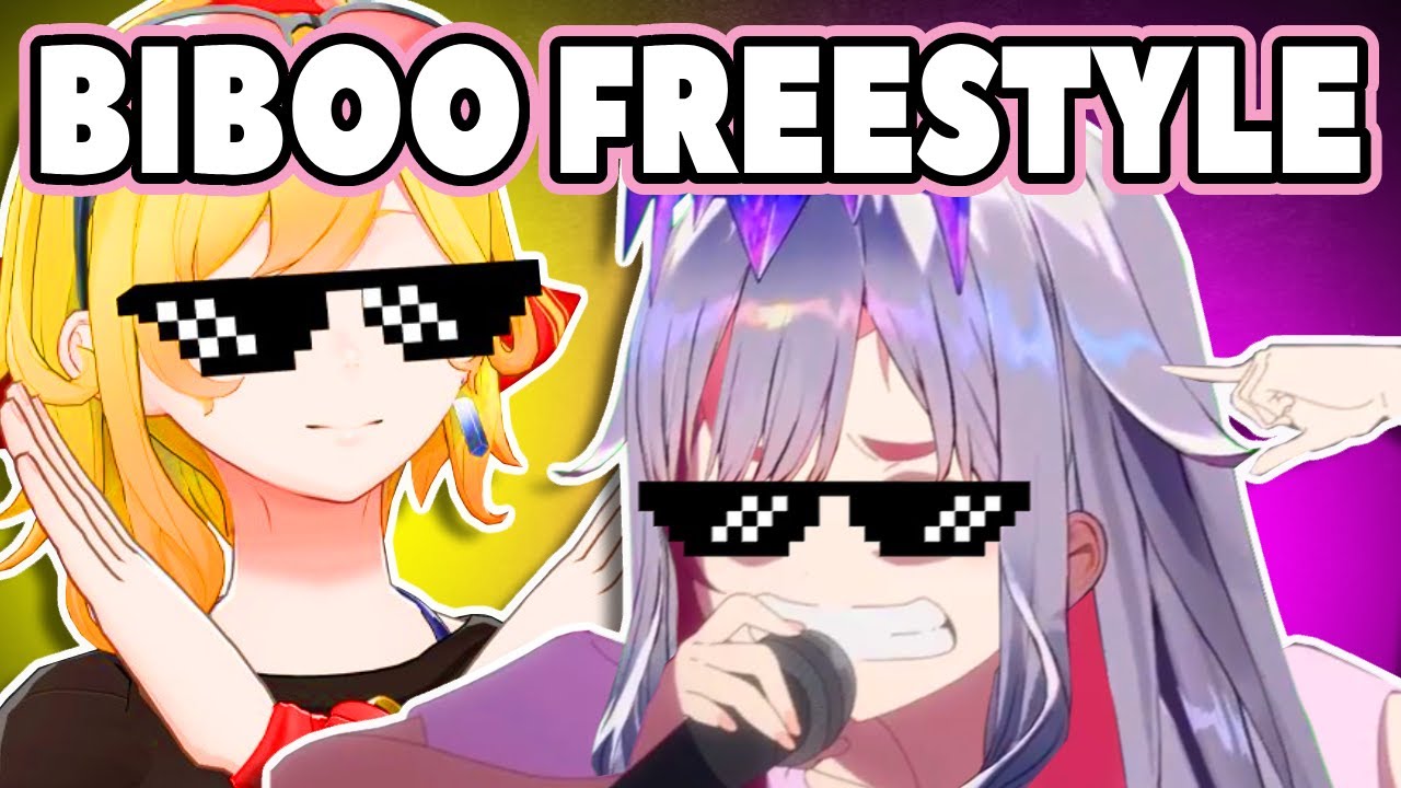 Biboo Just Casually Drop A Sick Freestyle Rap In Minecraft【Hololive】