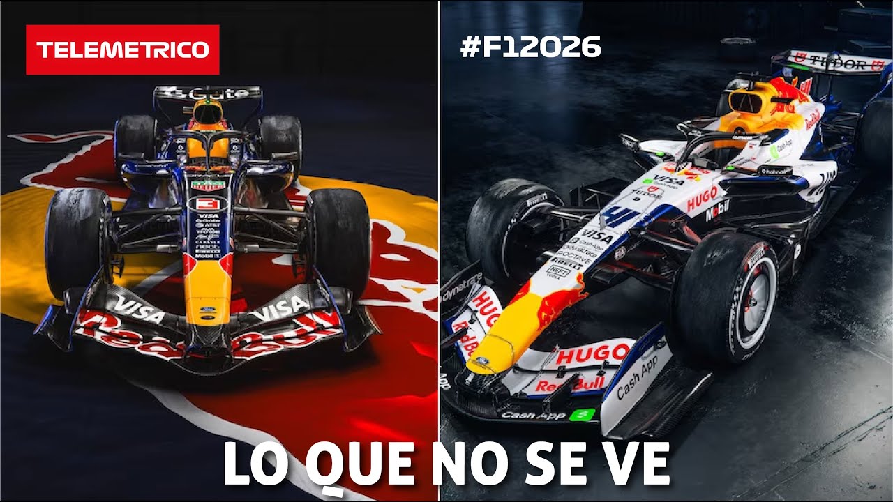 LO QUE NO SE VE EN LOS NUEVOS AUTOS 2026 #telemetricof1