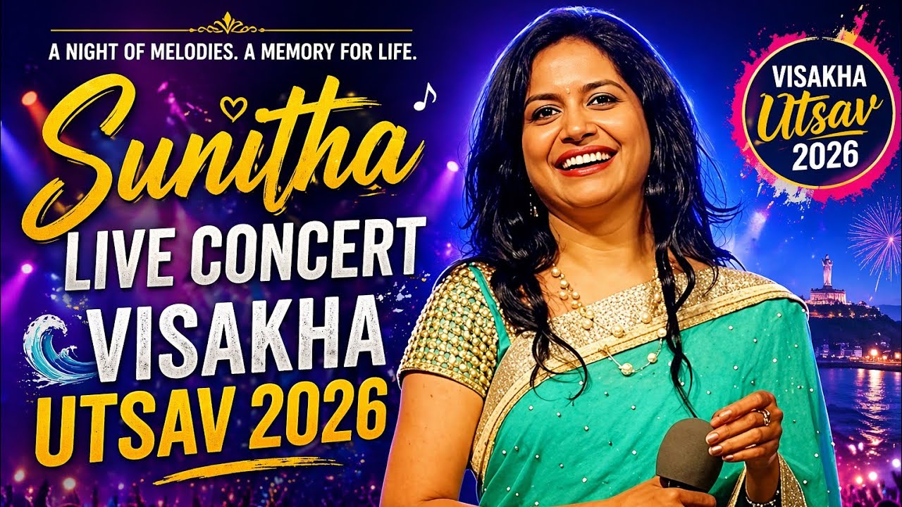 Sunitha Live Concert - Visakha Utsav 2026