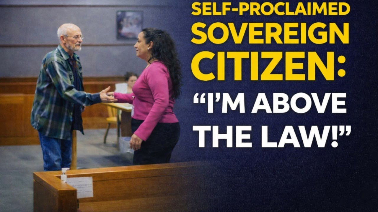 Courtroom Reality Check for Sovereign Citizen Grandpa