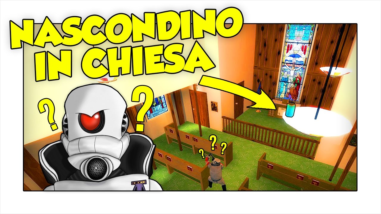 Gmod ITA - L'INCREDIBILE NASCONDIGLIO NELLA CHIESA!! w/ Two Players One Console