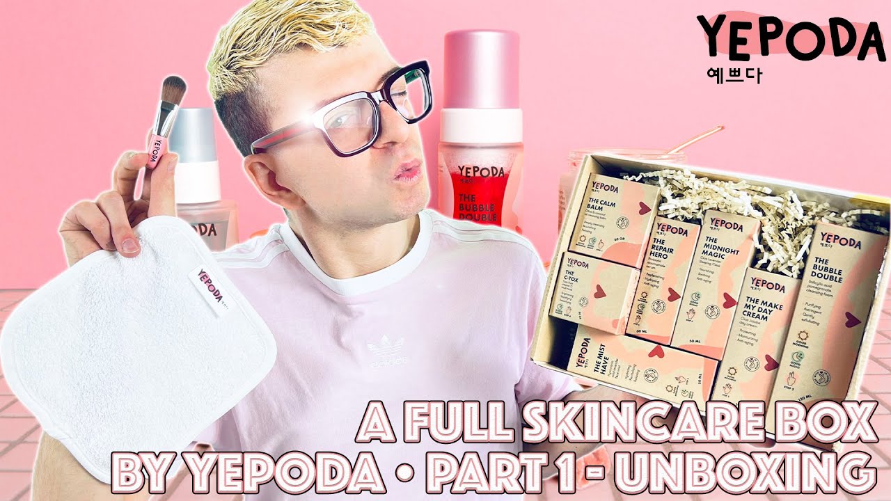 A FULL SKINCARE BOX BY YEPODA 🇰🇷  • PART 1 - UNBOXING 🎁 • BY SimiUK