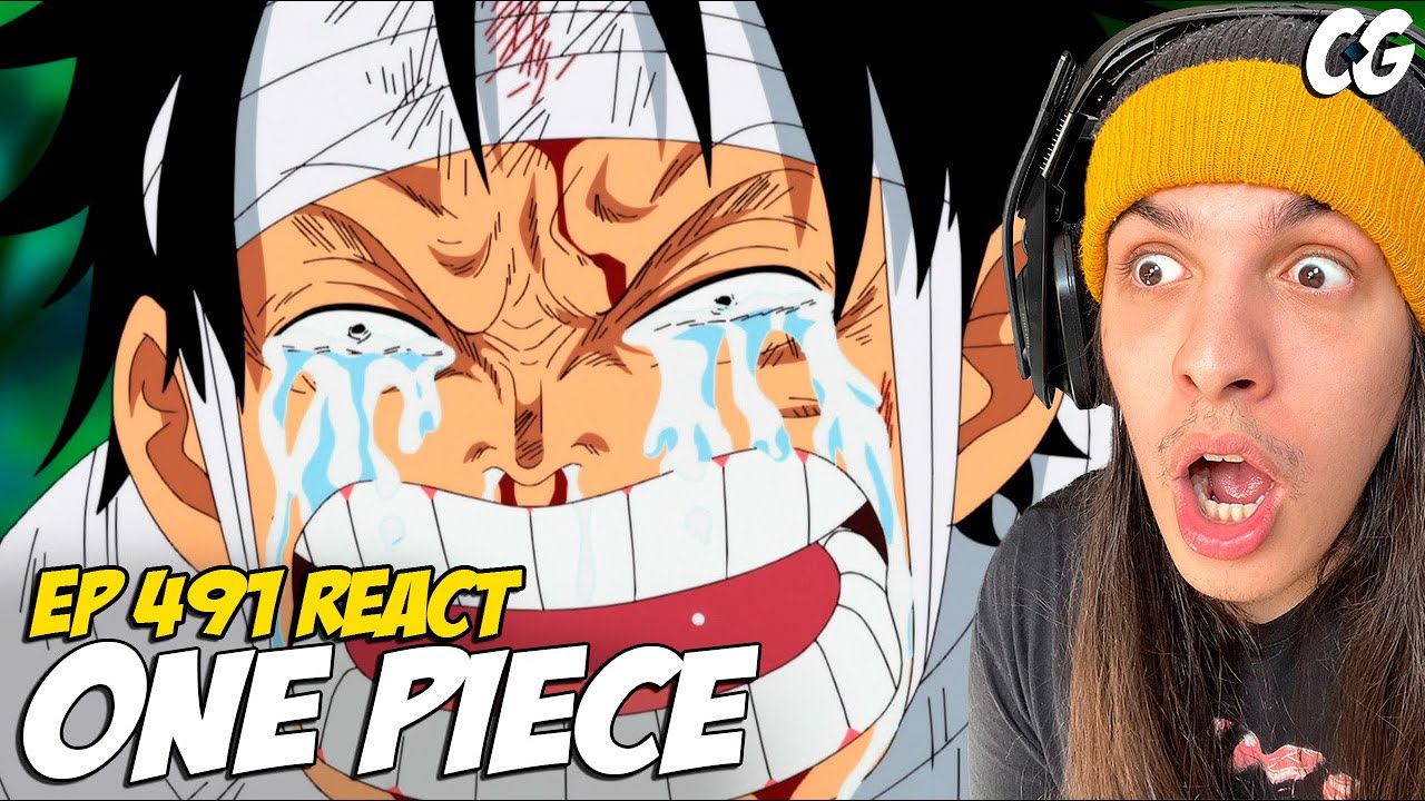 QUE DOR!!! LUFFY ACORDA APÓS A MORTE DE ACE! - React One Piece EP 491