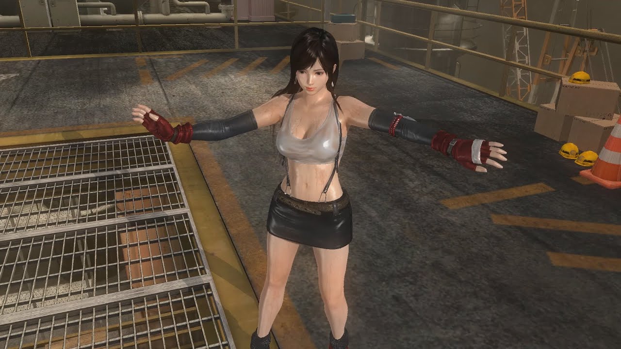 Final Fantasy VII Remake Tifa VS Cloud | DOA5LR