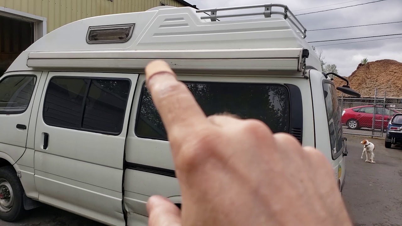 Hi Top Toyota Hi Ace Diesel Camper  4x4
