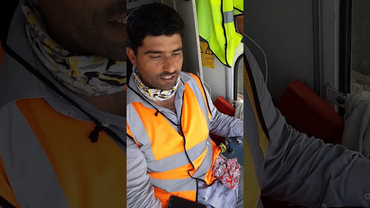 Tower crane operating training my student Urdu and Punjabi
