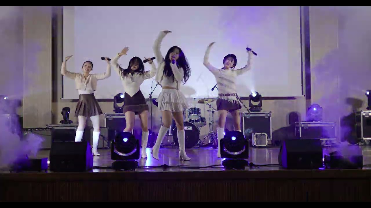 파스텔걸스 남이가 PASTEL GIRLS 미스트롯2 올하트 제물포고등학교춘추관 웃터골예술제 직캠 fancam 251224 2