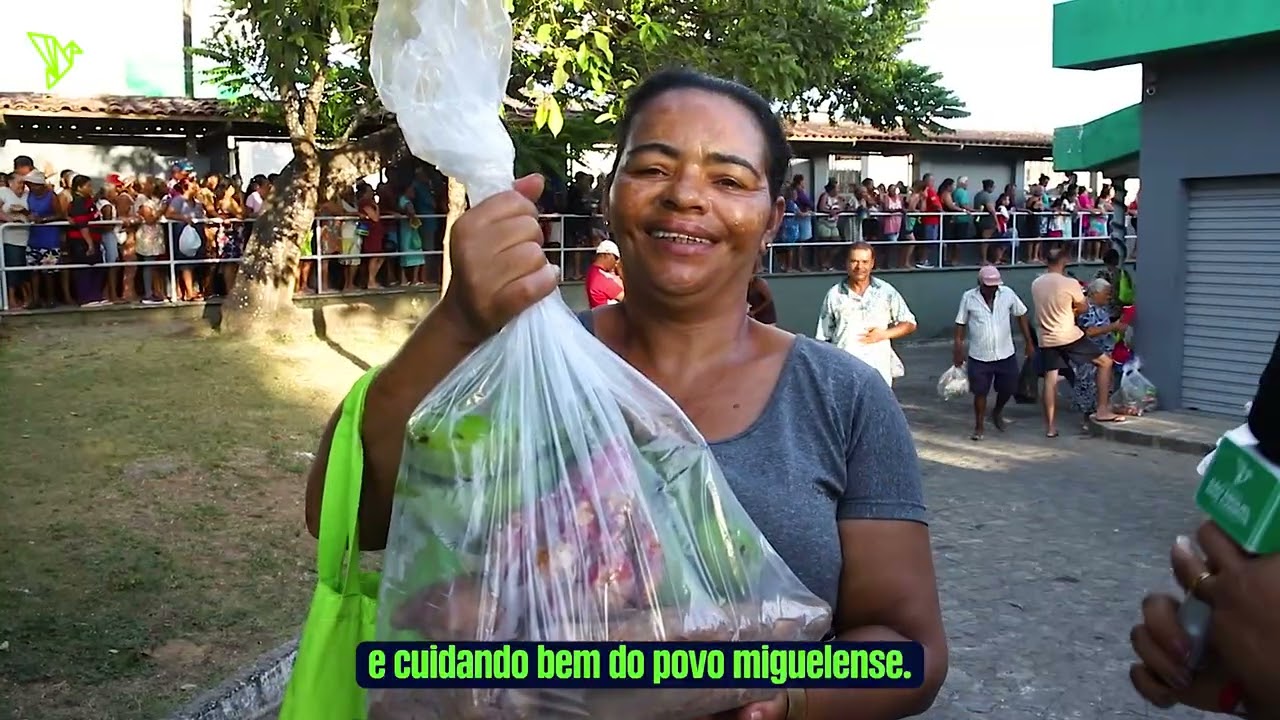 15 toneladas de alimentos são distribuídas via Programa de Aquisição de Alimentos (PAA)