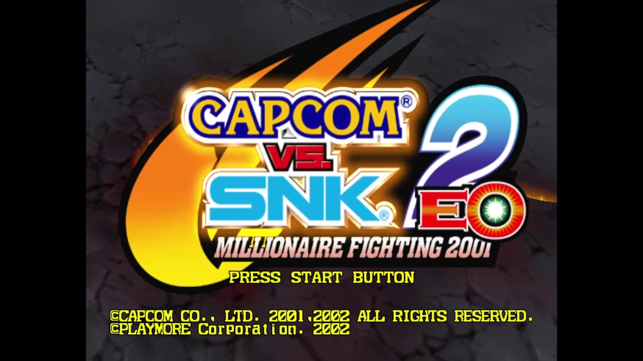 Capcom vs. SNK 2 EO [Gamecube - CAPCOM]. (2001). Drunken play from a few weeks back.