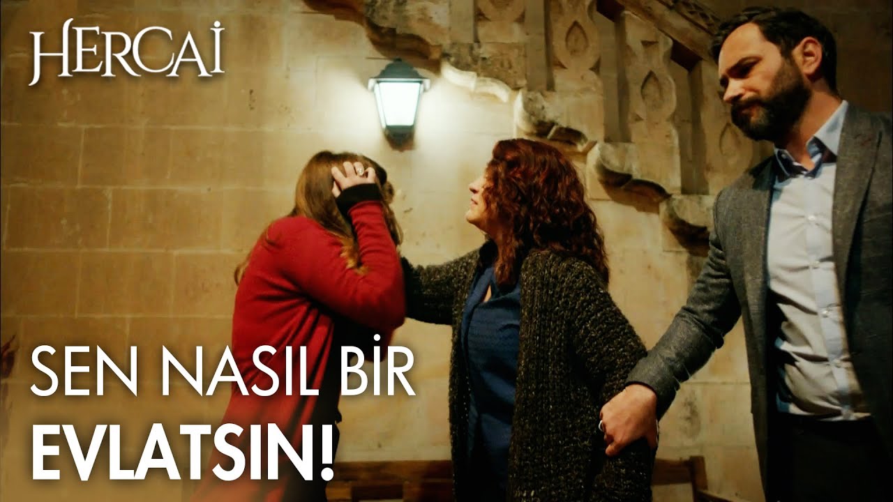 Yaren annesini ifşalayınca dayağı yedi! - Hercai 24. Bölüm