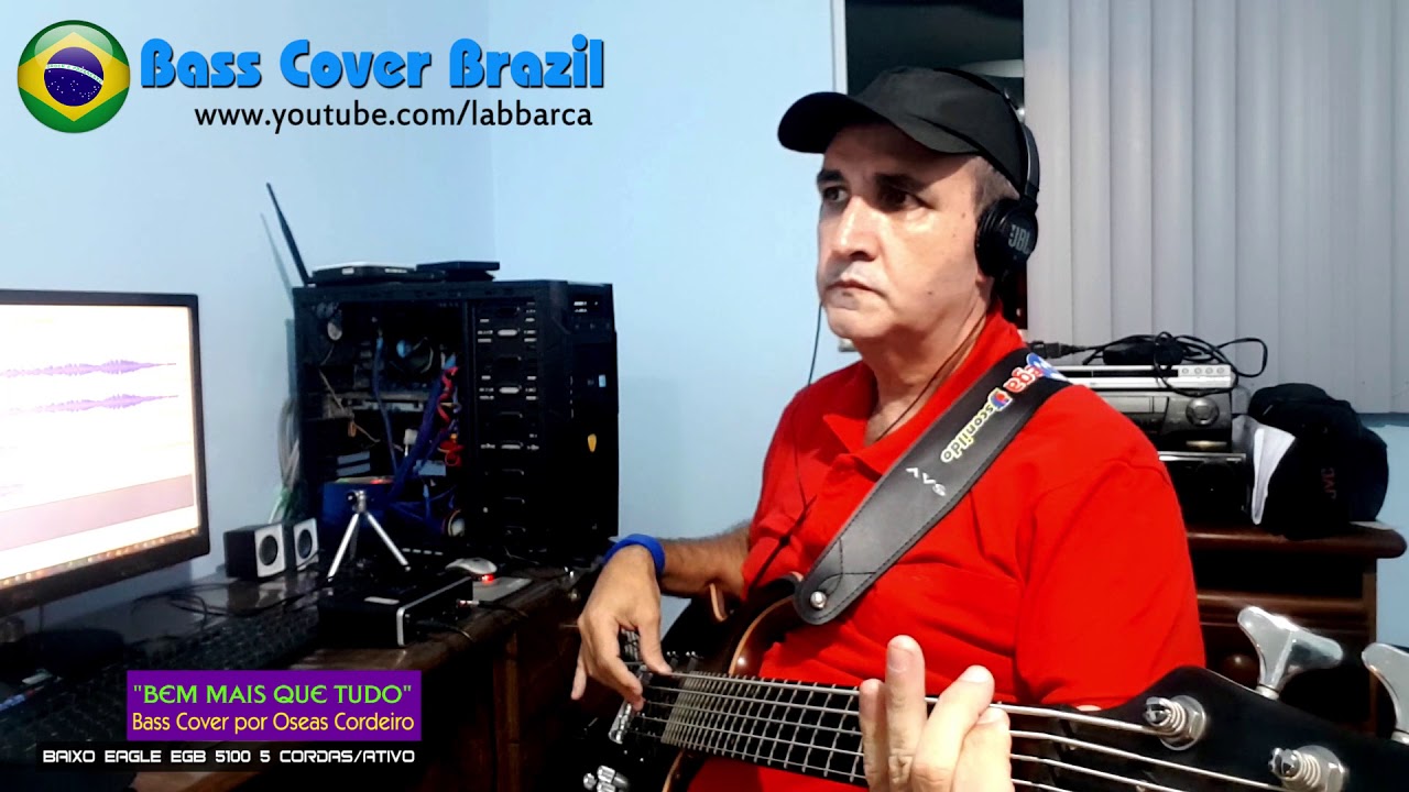 Bem Mais que Tudo/Bass Cover por Oseas Cordeiro