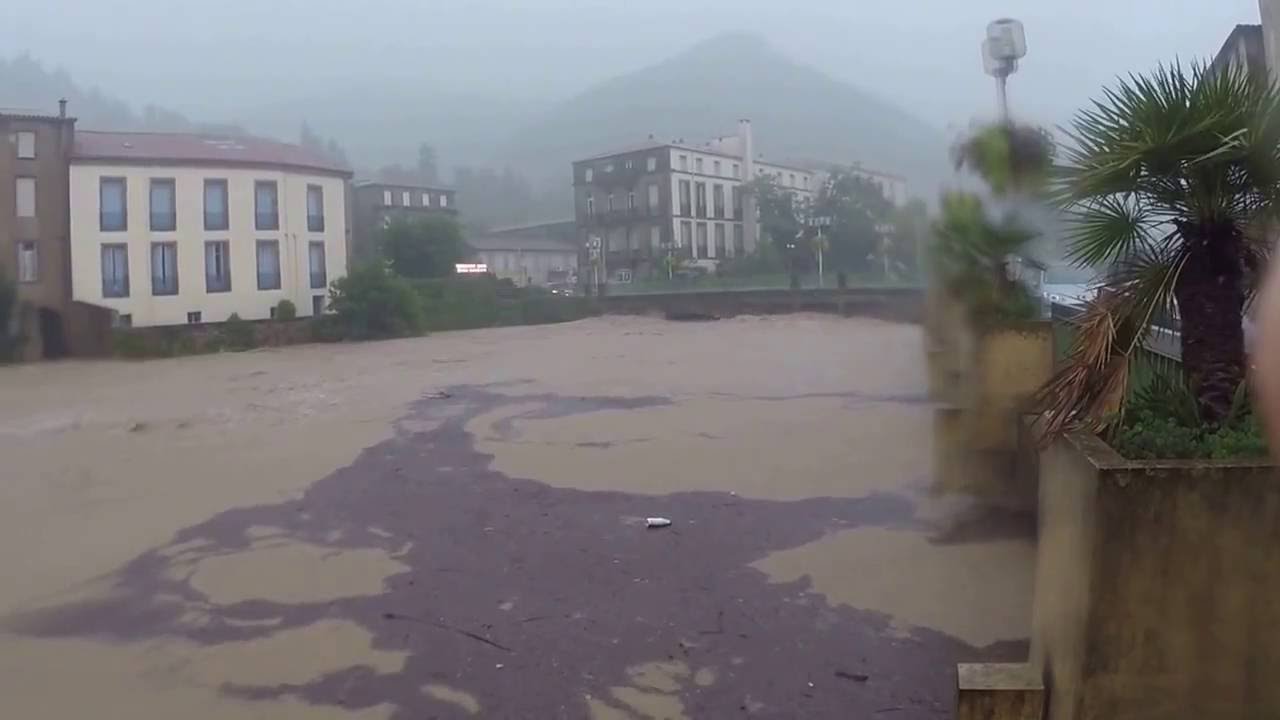 Lod&egrave;ve inondations Lergue