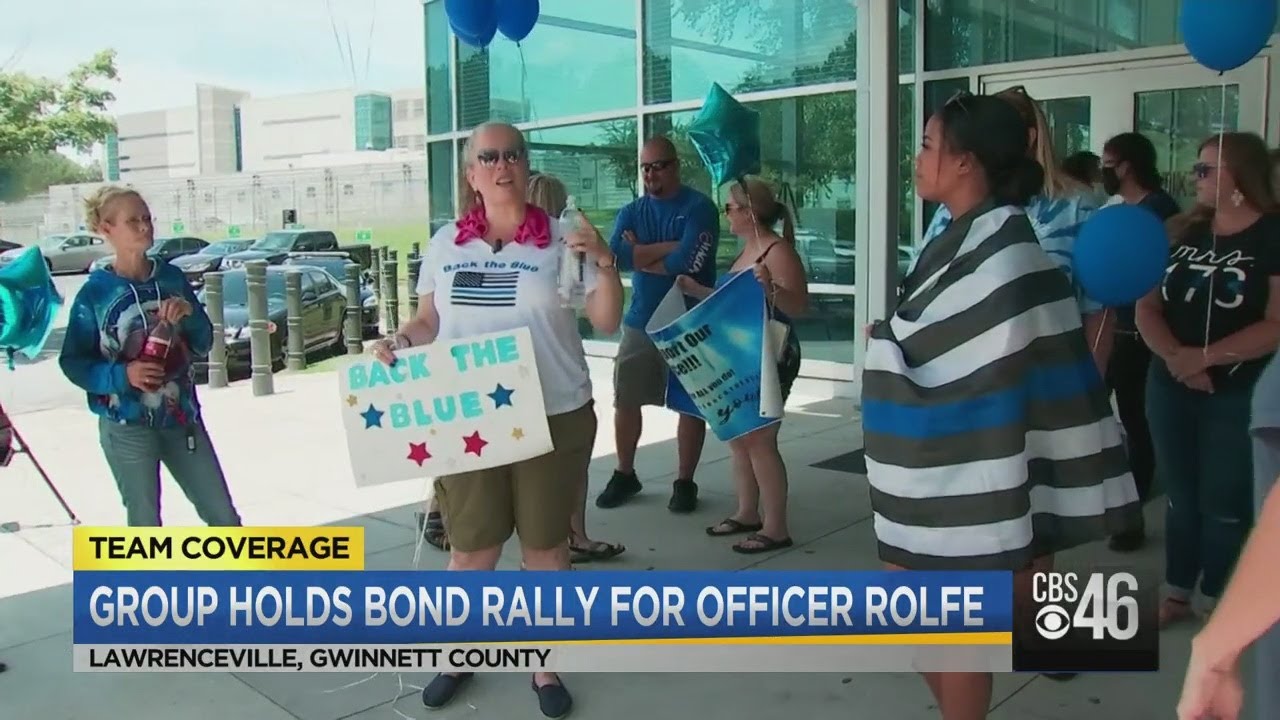 Group holds bond rally for ex-officer Garrett Rolfe