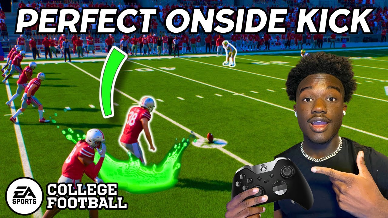 Master the Perfect Onside Kick in College Football 25!