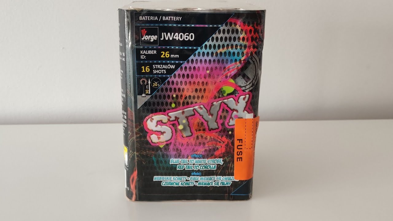 Jorge Fireworks - Styx - UK Landed Footage