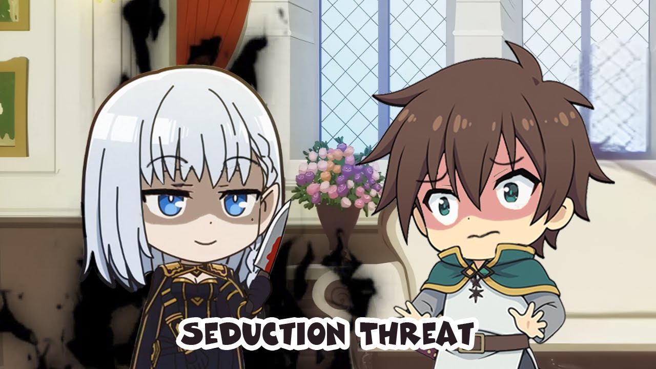 Казума и Бета — Угроза соблазнения (KonoSuba и The Eminence in Shadow) | Реакция аниме друг на друга