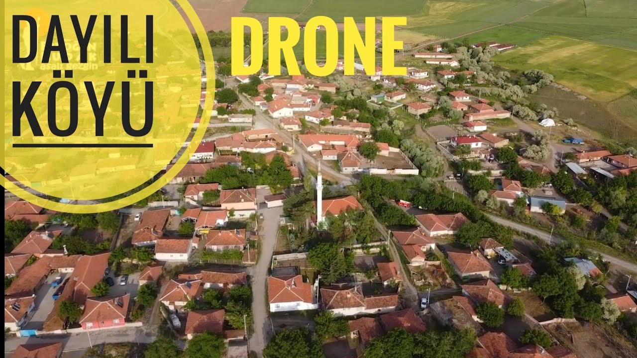 YOZGAT DAYILI KÖYÜ - Drone görüntüleri