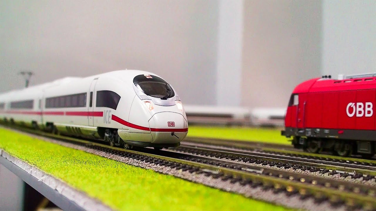 HO Scales ICE Velaro D and OBB "Hercules" Diesel Locomotive
