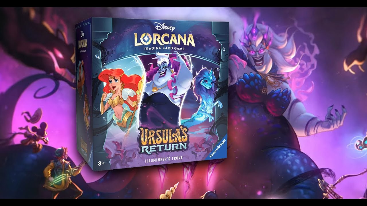 🌌 LORCANA Ursula´s Return Illuminer´s Trove - Unboxing español