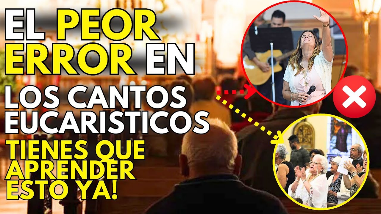 Errores que se cometen en los cantos de la Misa 😱 | Cuidado con esto en la liturgia✝️