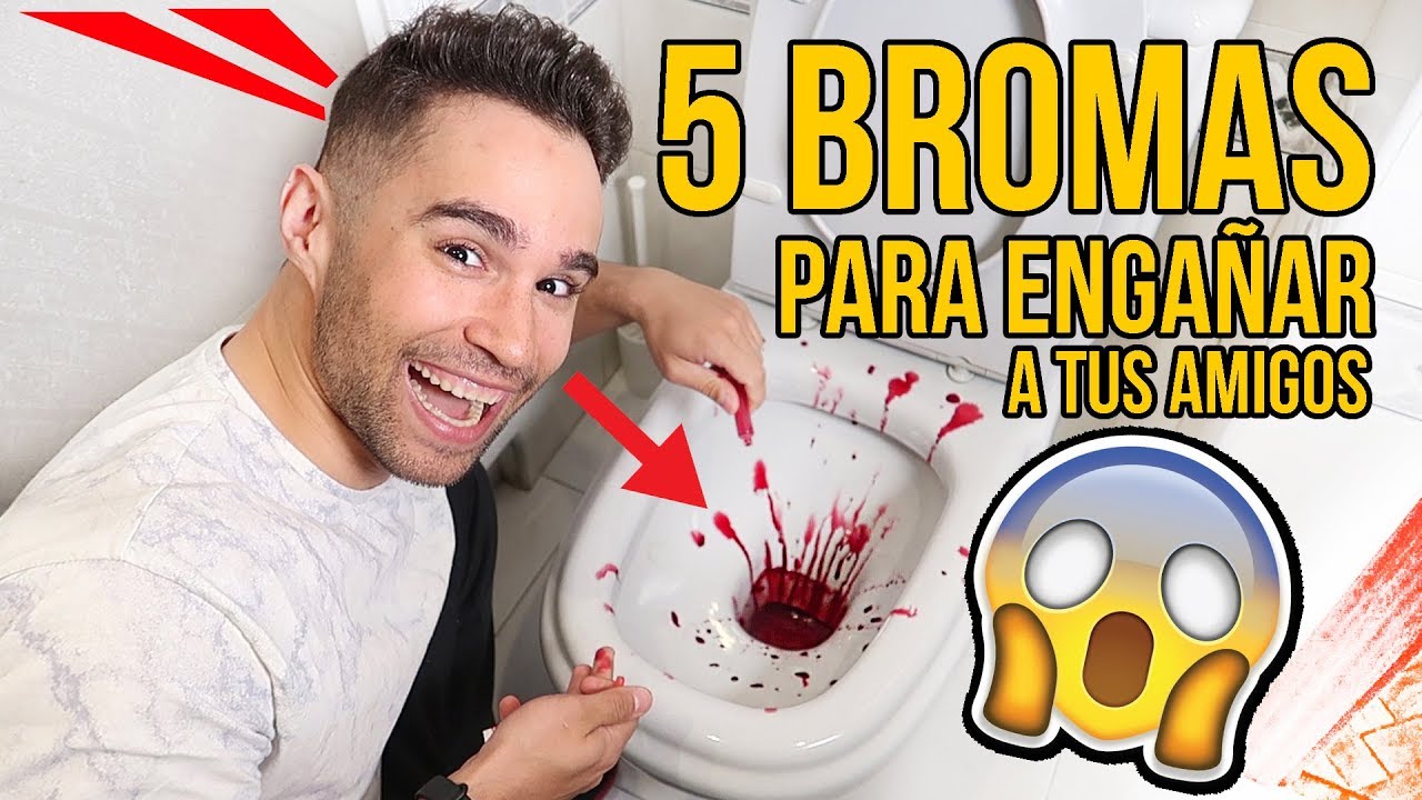 ¡LAS 5 MEJORES BROMAS PARA TUS AMIGOS! Engaña a tus amigos - Mayden y Natalia