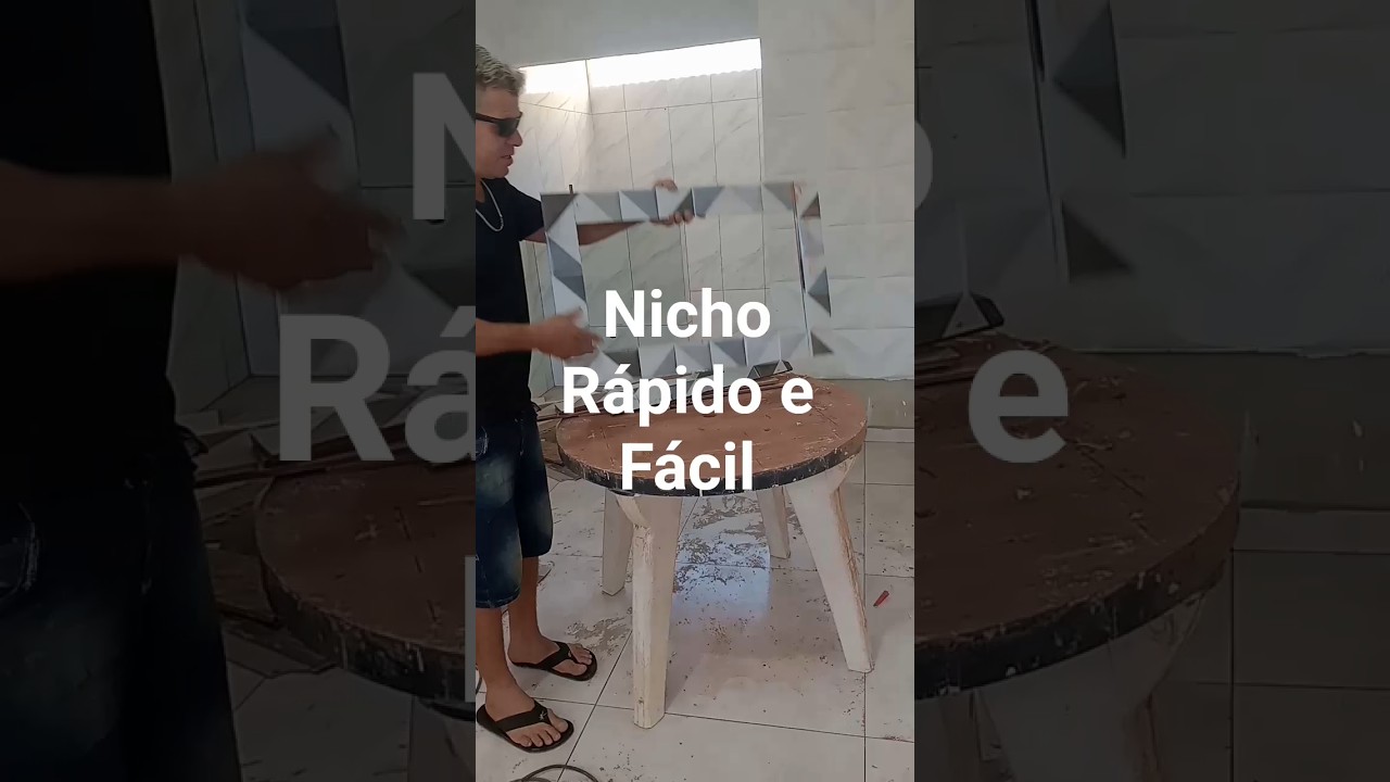 Nicho, R&aacute;pido e F&aacute;cil #obra #contrucaocivil