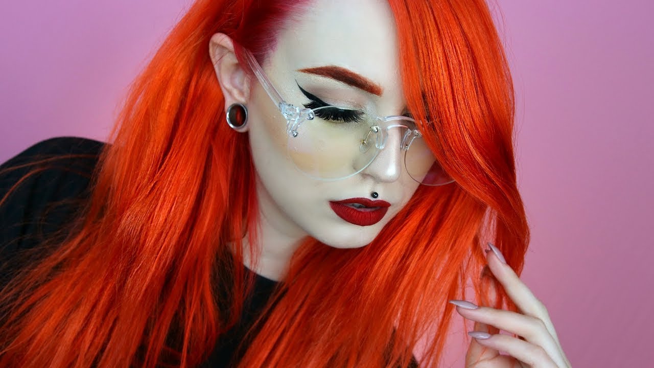 Dying my Hair Orange / Red | Colorista Washout ☆ Evelina Forsell