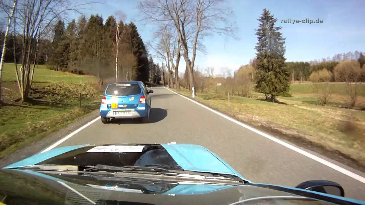 Erzgebirgsrallye 2012 HD Onboard Honda Civic Rundkurs Grünhain
