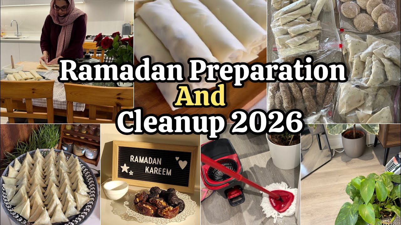 Ramadan Preparation & Clean up 2026 | Sincere Advice For New Moms 🫶🏻