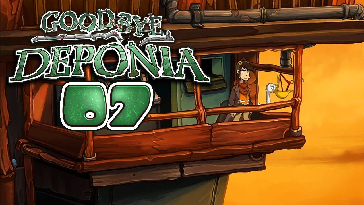 GOODBYE DEPONIA [HD+] #007 - Ein Schmerz für Tiere ★ Let's Play Goodbye Deponia