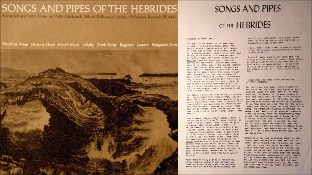 Hi-Ri-Horieann O / Puirt à beul (1952, vinyl) (John MacLeod & John MacInnes)